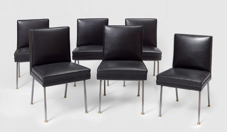 Jacques chaises, circa 1960 Galerie Jacques Lacoste